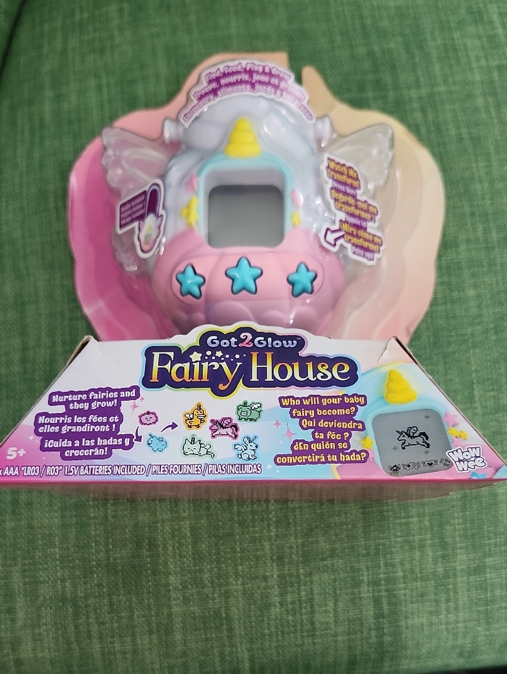 Got2Glow Fairy House Interactive Unicorn Toy - Pink/Blue - Picture 5 of 9